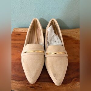 Cream Loafers